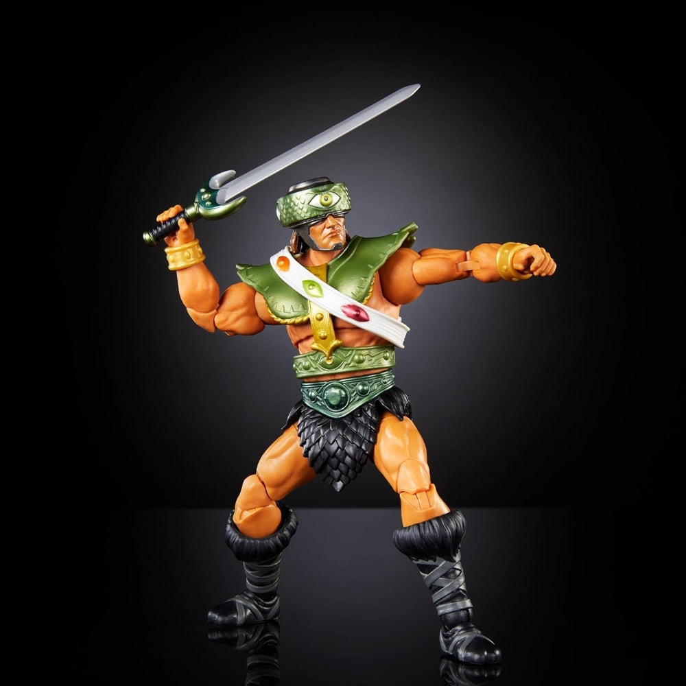 Masters of the Universe Masterverse New Eternia Tri-Klops Figurine de collection de luxe avec 30 points de déplacement et accessoires Motu Toy HYC52 Action Figures Naty Shop