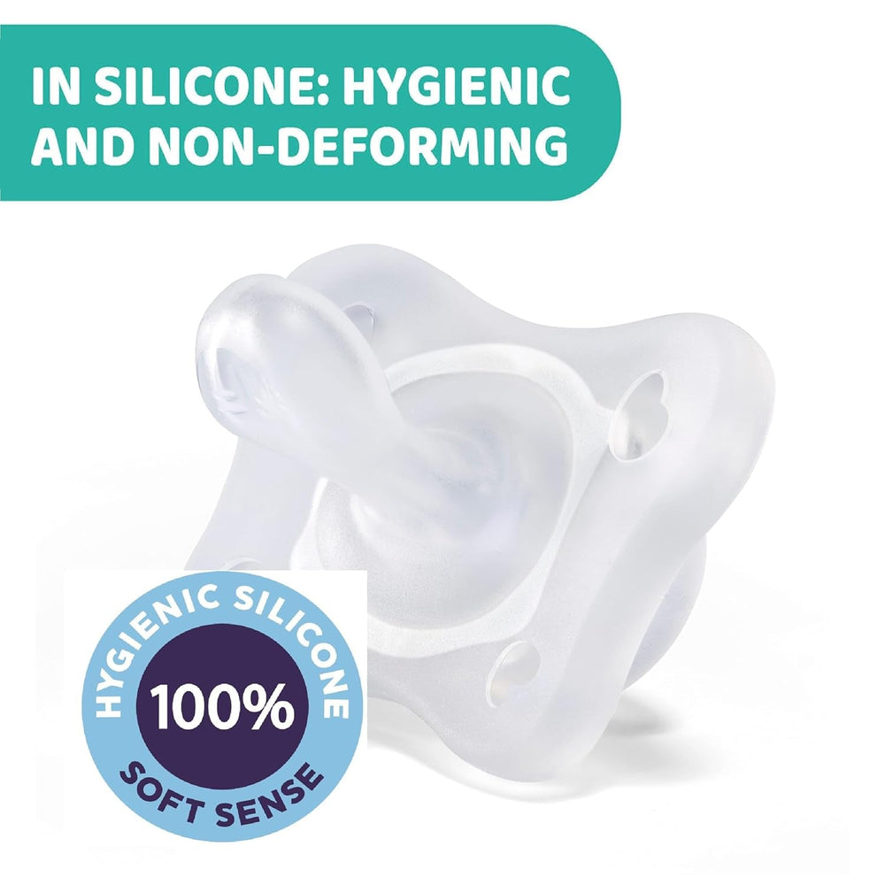 PHYSIOFORMA MINI PURGE SUSPENSION SOUPLE, BRILLANTE, 2-6M, 100% SILICONE, 2 PCS.