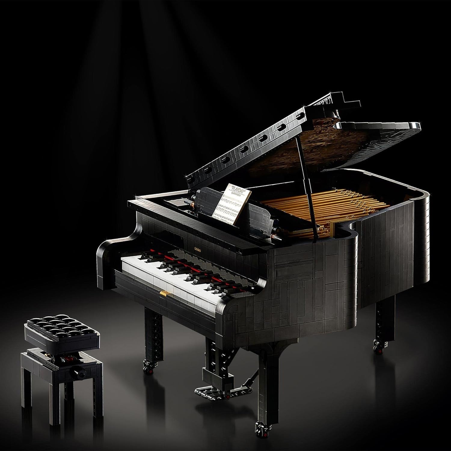 Aile de concert LEGO Ideas (21323) ; Bauset; Votre propre Konzertflügel ; tolles Modellbauprojekt estimé Pianisten, Musiker, Musikliebhaber ou Bastler (3.662 Teile)
