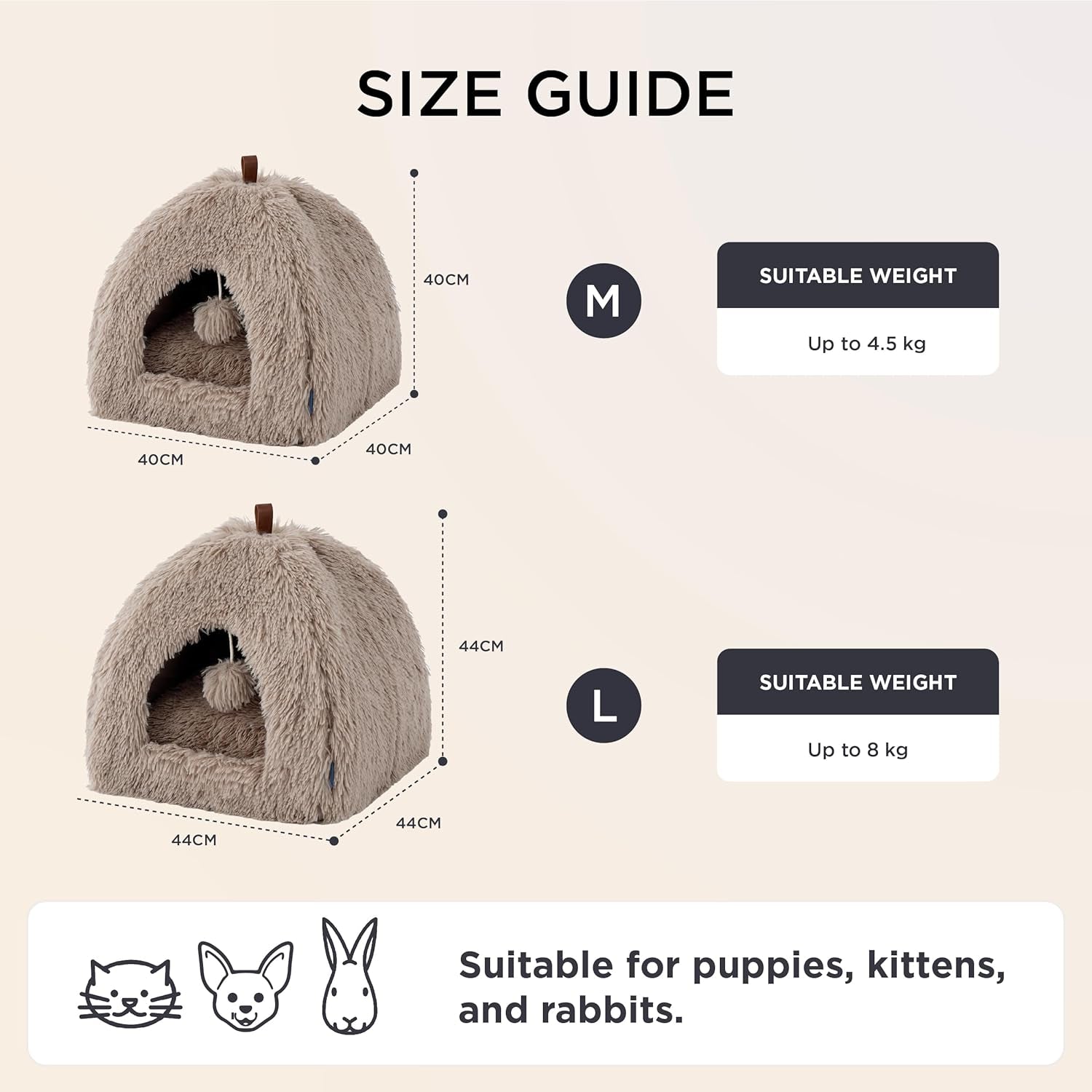 Couvertures et meubles, Animaux, Grottes et maisons, Chats, Lits pour chats, Chats - lits, matelas