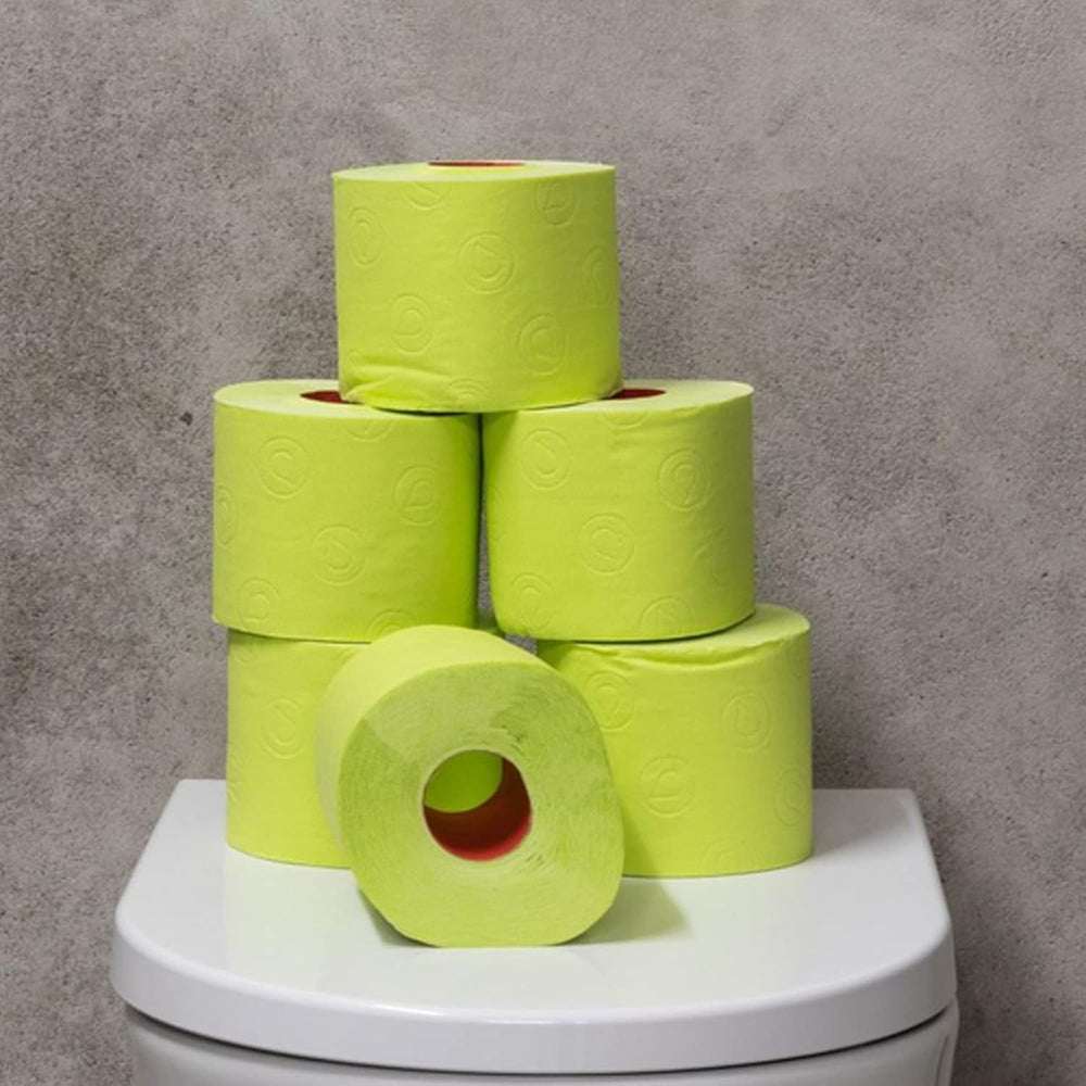 Papier toilette Renova, vert, 4 rouleaux