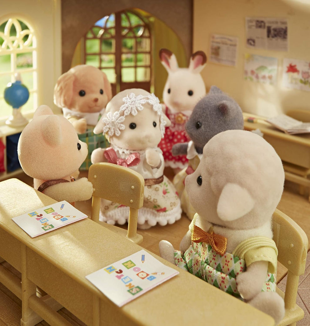 Sylvanian Families 5619 Famille de moutons - Figurines pour maison de poupées