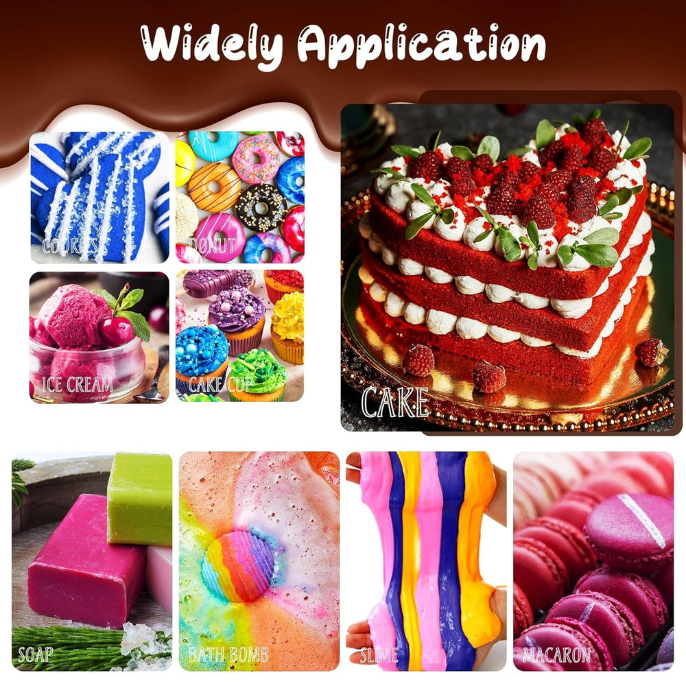 Colorant alimentaire en gel – Colorant alimentaire en gel hautement concentré pour gâteaux, pâtisserie, œufs de Pâques, boissons – Colorant alimentaire sans sucre pour fondant, glaçage, slime, décoration de gâteaux (velours rouge, 150 g)