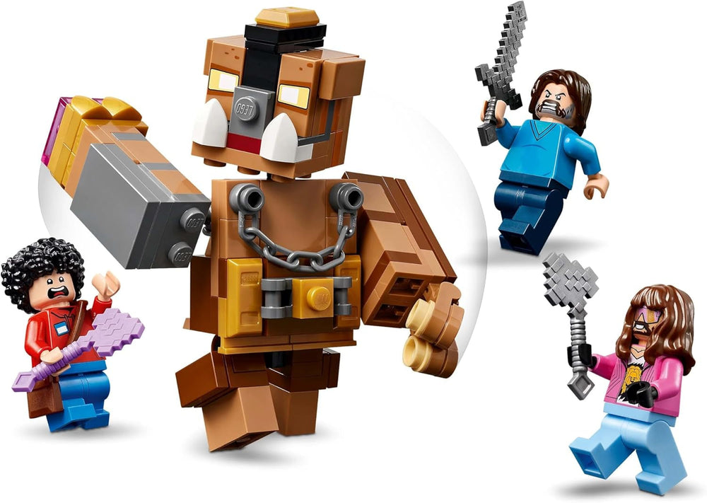 LEGO Minecraft Forest Manor avec ring de boxe - Set de jeu avec zombies et Oberborst - Jouet de construction interactif avec équipement et pistes - Cadeau pour garçons et filles à partir de 10 ans - 21272 Jeux de construction Besuche den LEGO-Store