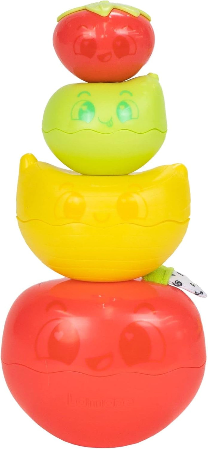 Lamaze L27471 Girafă nebună, jucărie pentru nou-născuți, jucărie senzorială pentru bebeluși cu culori, cadou pentru noii părinți, jucărie de dezvoltare pentru băieți și fete de la vârsta de 12 luni Jucarii Bebe Naty Shop Fructe de bază