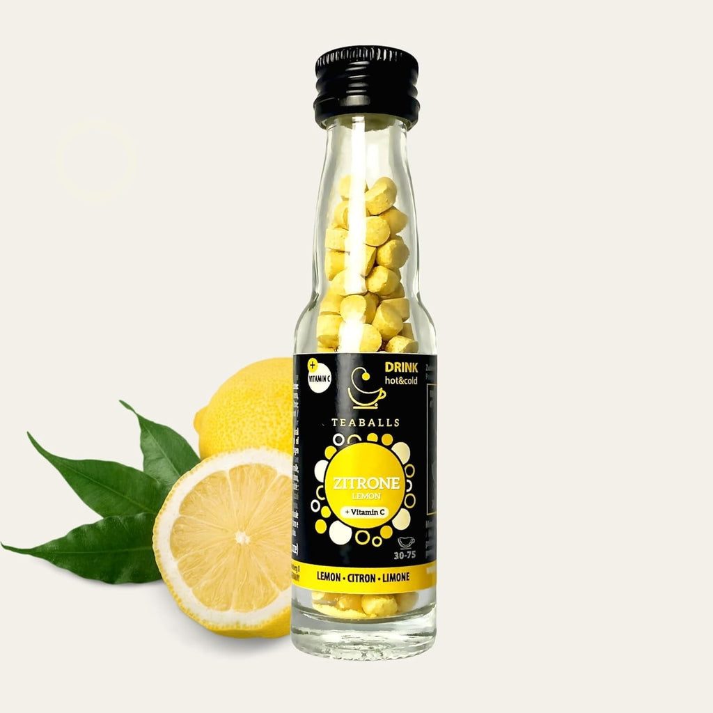 TEABALLS - Set de 3 POWER TEA MIX - ZMEURĂ, ENERGIE, CIREȘE Pentru aproximativ 120 de cești de ceai