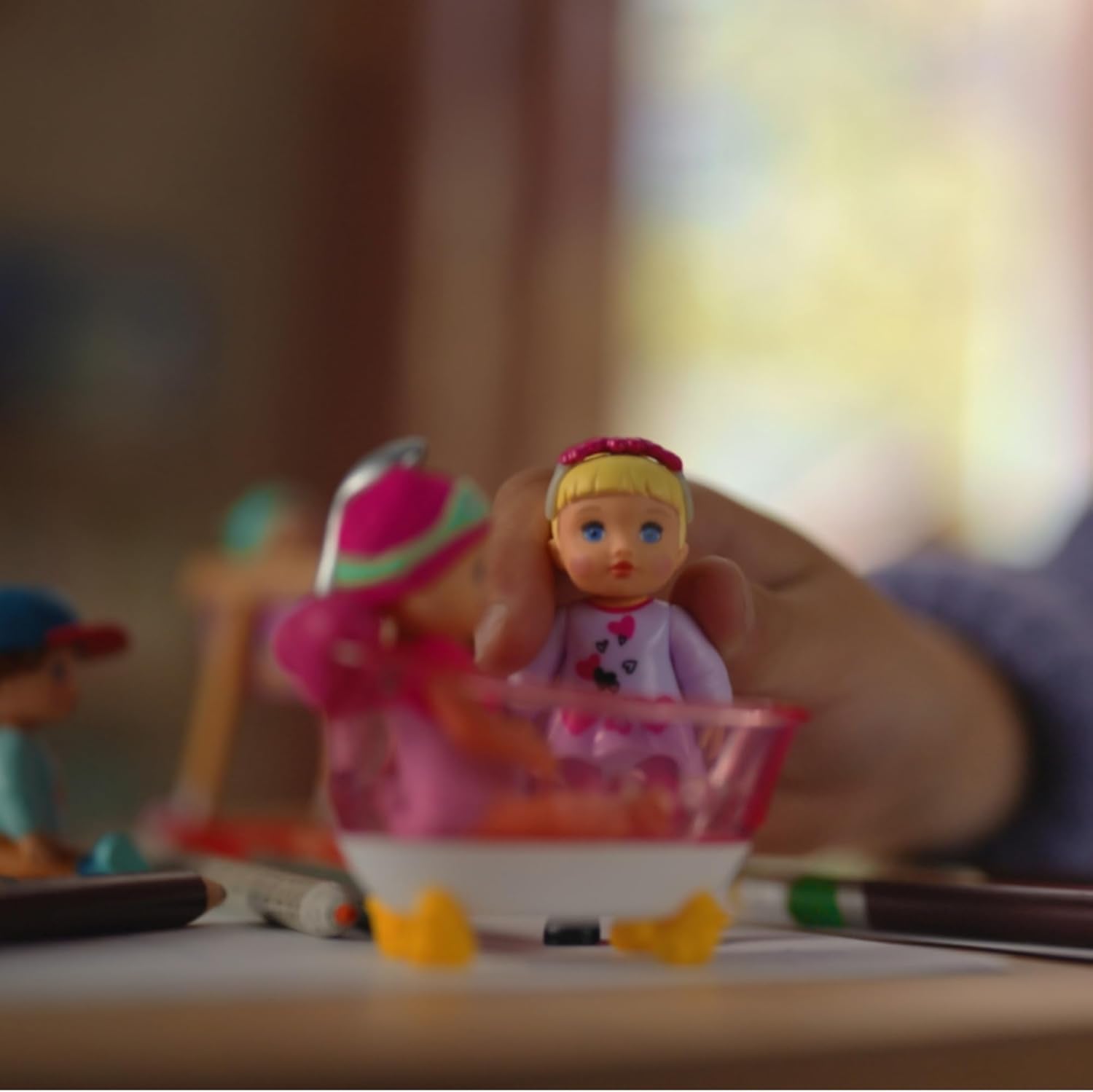 BABY Born Minis Ensemble de bain avec poupée Minis Amy et Canard, 906101 Zapf Creation Naty Shop Dolls