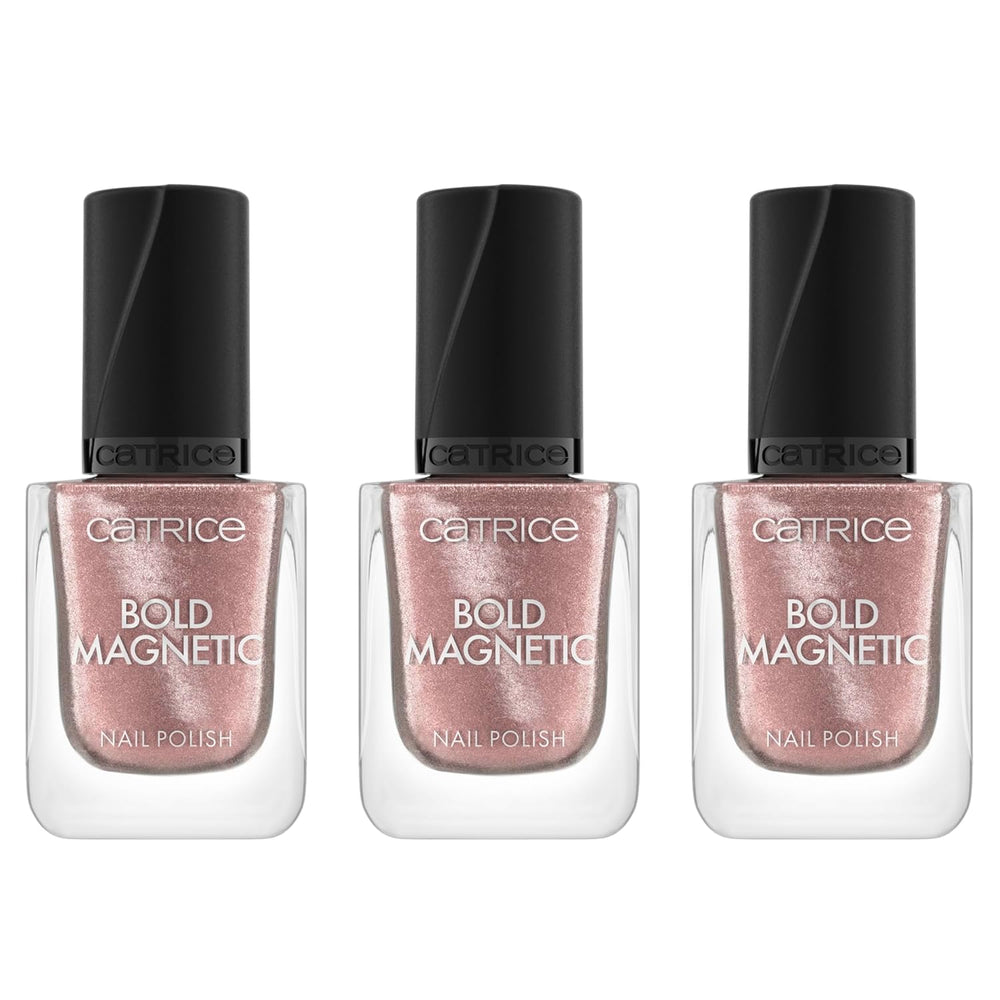 Vernis à ongles magnétique Catrice Bold, non. 030, Or, Métallisé, Végétalien, Sans microplastique, Sans parfum, Sans parabène, 1 paquet (10,5 ml)
