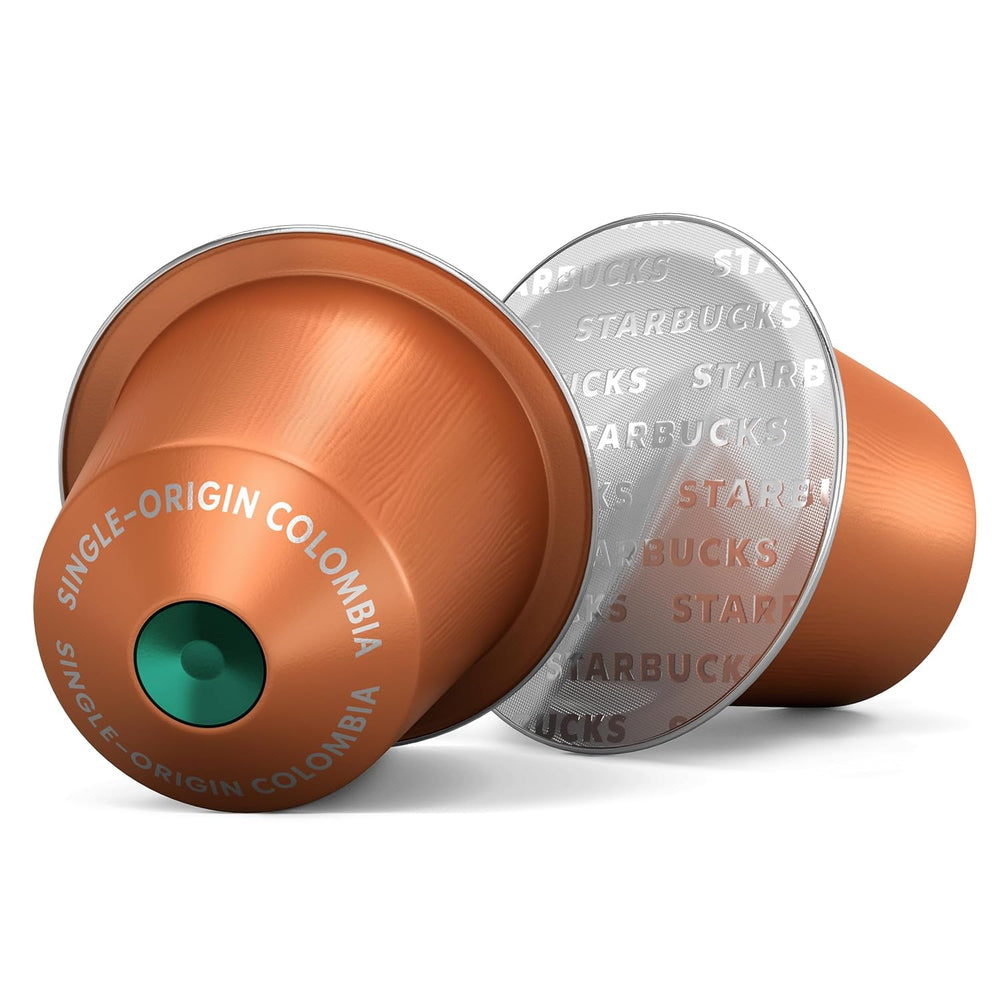 STARBUCKS Colombie d'origine unique par Nespresso, Mittlere Röstung, Kaffeekapseln 10 x 10 (100 Kapseln)