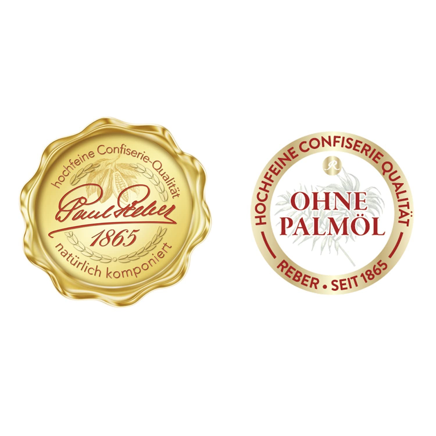 Reber Authentiques Boules Mozart Édition Noël Pralines Au Chocolat Noir Massepain Nougat Idéal Cadeau De Noël Pack de 12