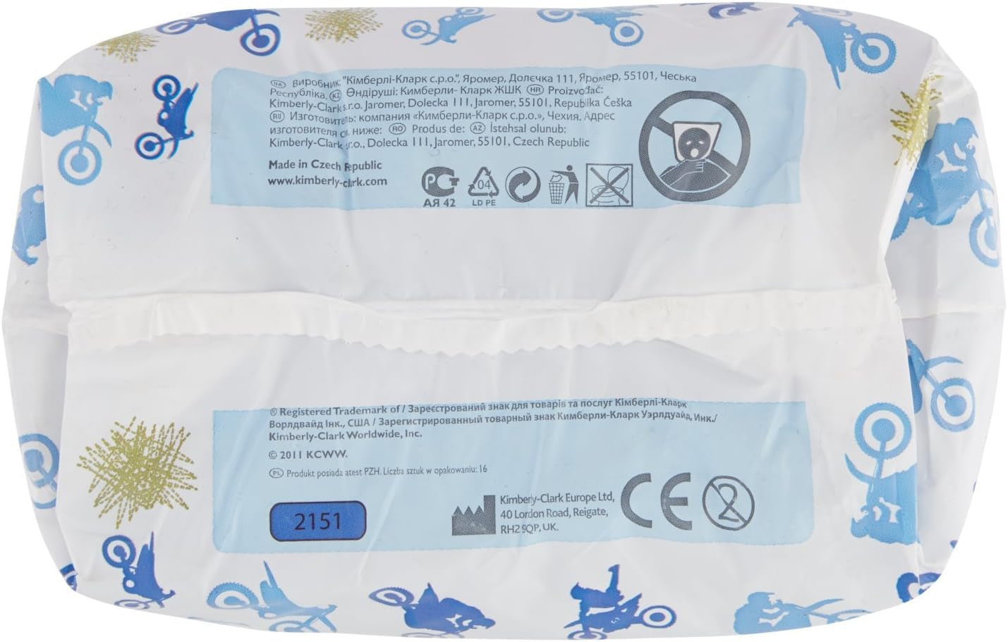 Couches Huggies Jumbo Boy 17-30 kg, 16 pièces