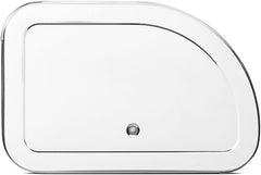 Corbeille à pain roulante/acier brillant (y compris les panneaux latéraux) Naty Shop Boîtes de conservation des aliments