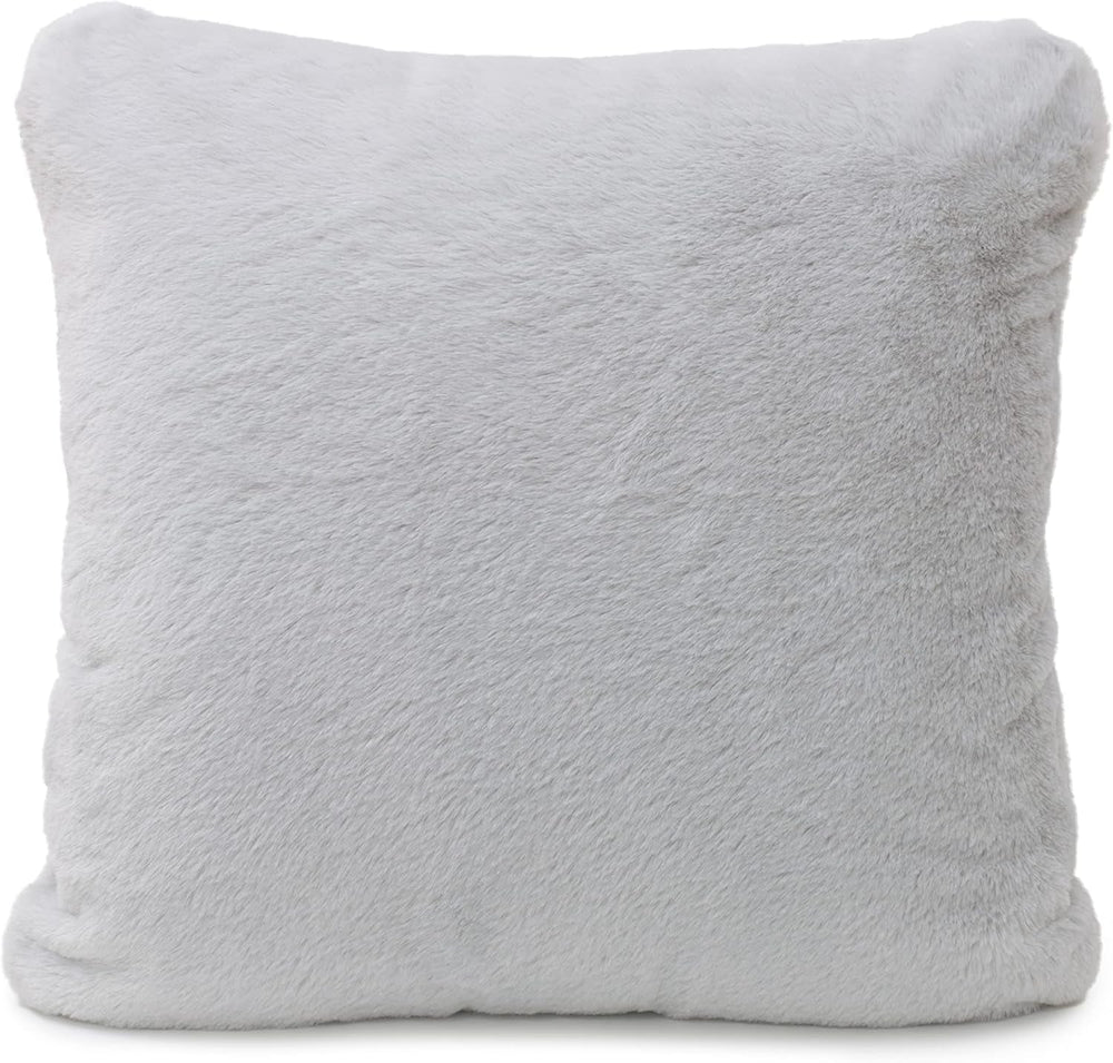 Gözze - Taie d'oreiller confortable, Merino Feeling, 50X50 Cm - Lits et couvertures vert foncé Besuche den Gözze-Store argent