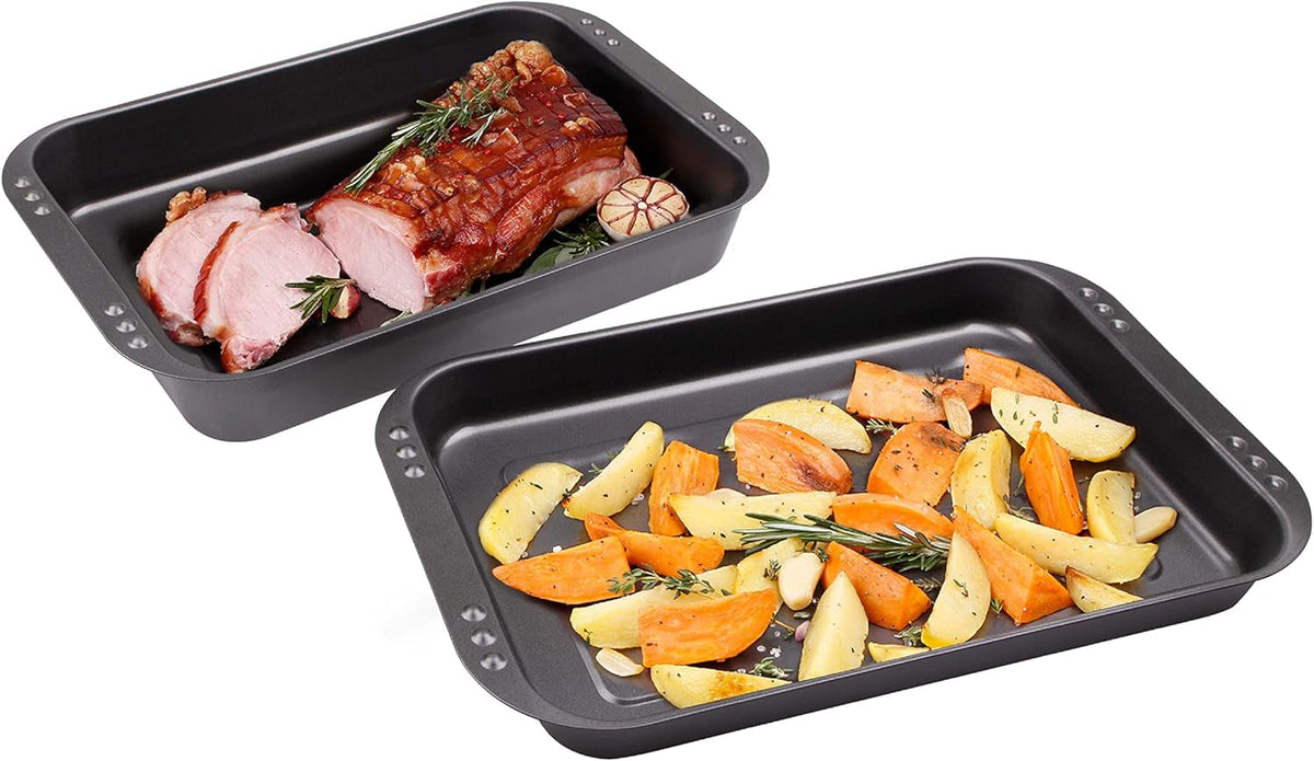 Chg Backform, ILAG Special 2-Schicht Antihaftbeschichtung, Sonstige, Jewells Ca. 28,5 X 23 X 4 Cm, 9878-41, Bijoux Ca. 28,5 X 23,0 X 4,0 Cm Moules et plaques pour la cuisson Naty Shop Ofen-Set