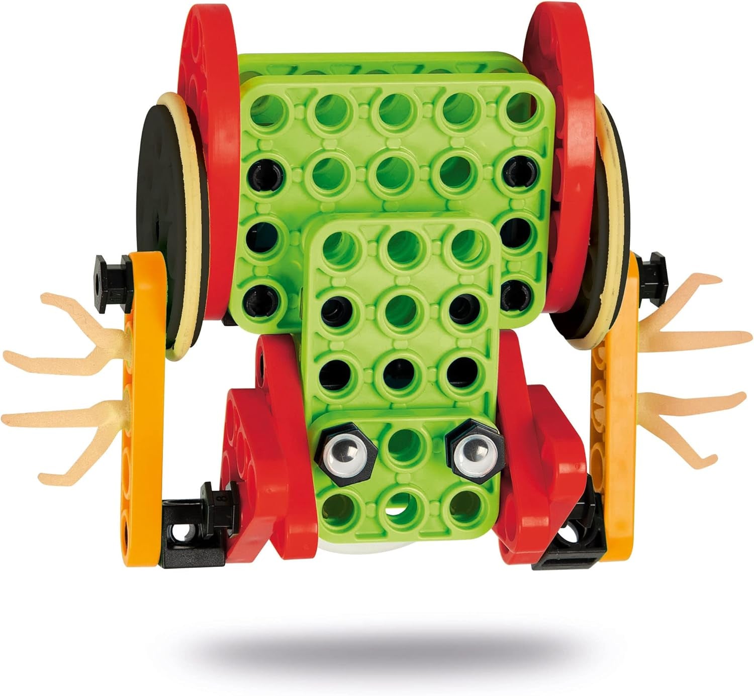 Clementoni 97860 Science & Play Build – Mechanics Junior Lustige Tiere, Bausatz for 8 Tiermodelle, Motorbetriebenes Konstruktionspielzeug for Kinder ab 6 ans Amazon Exclusive