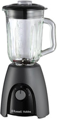 Russell Hobbs Standmixer [Smoothie Maker] Mixer (Blender, 1,5L Glasbehälter, 2 Stufen Und Pulse-Funktion, Bpa-Frei, Edelstahlmesser, 850 Watt Hochstleistung) Matte Charcoal 27121-56 Mama si Copilul Naty Shop