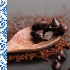 – Polvorones au Chocolat avec Pépites de Chocolat, Qualité Supérieure, Biscuits Typiques de Noël, Recette Artisanale, 250g (Pack de 2)