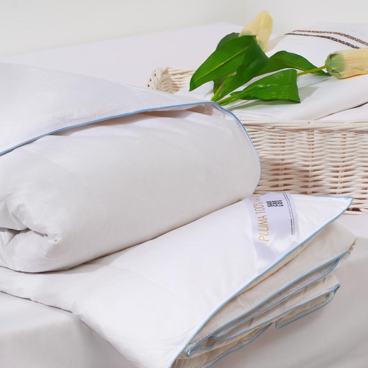 Sancarlos plapuma jos, cald 220X220 Cm alb Plapumi si pilote Naty Shop