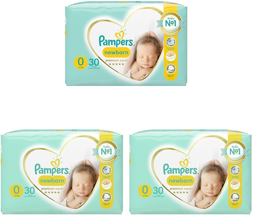Couches Pampers Taille 0 (<3 Pampers