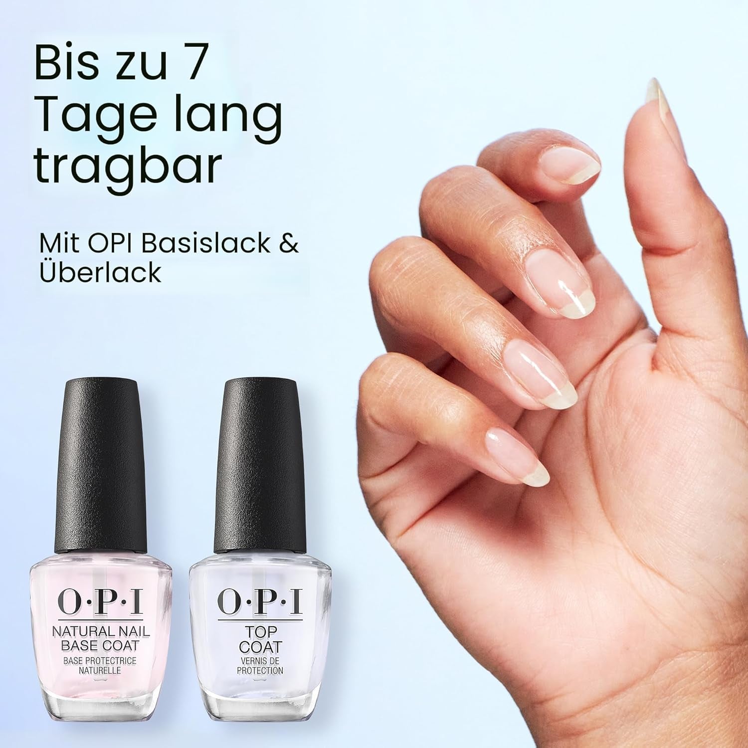 Vernis à ongles OPI dans les tons de rouge et d'orange - Vernis à ongles à séchage rapide, résistant aux éclats et longue tenue - dure jusqu'à 7 jours - avec pinceau ProWide extra-large
