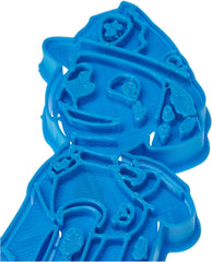 Paw Patrol Marshall emporte-pièce, plastique, bleu, 8 x 7 x 1,5 cm