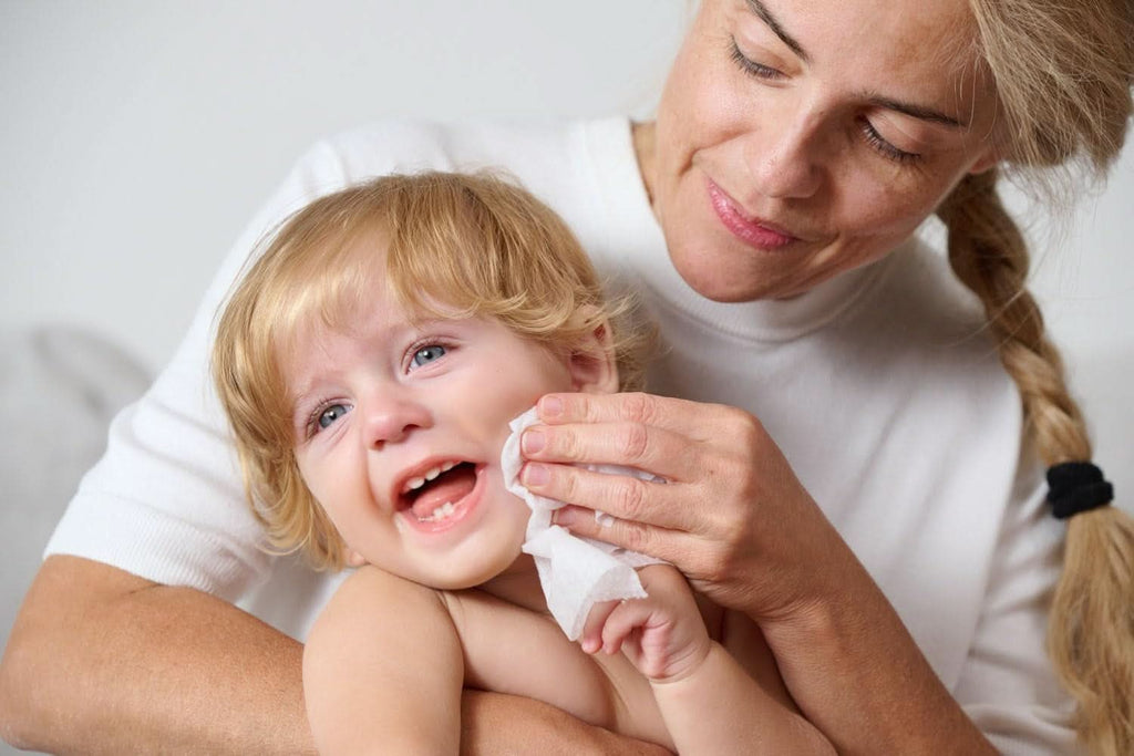 Șervețele de curățare multifuncționale Chicco pentru nou-născut, fără alcool, parfumate, potrivite pentru pielea sensibilă Servetele Umede Bebelusi Naty Shop