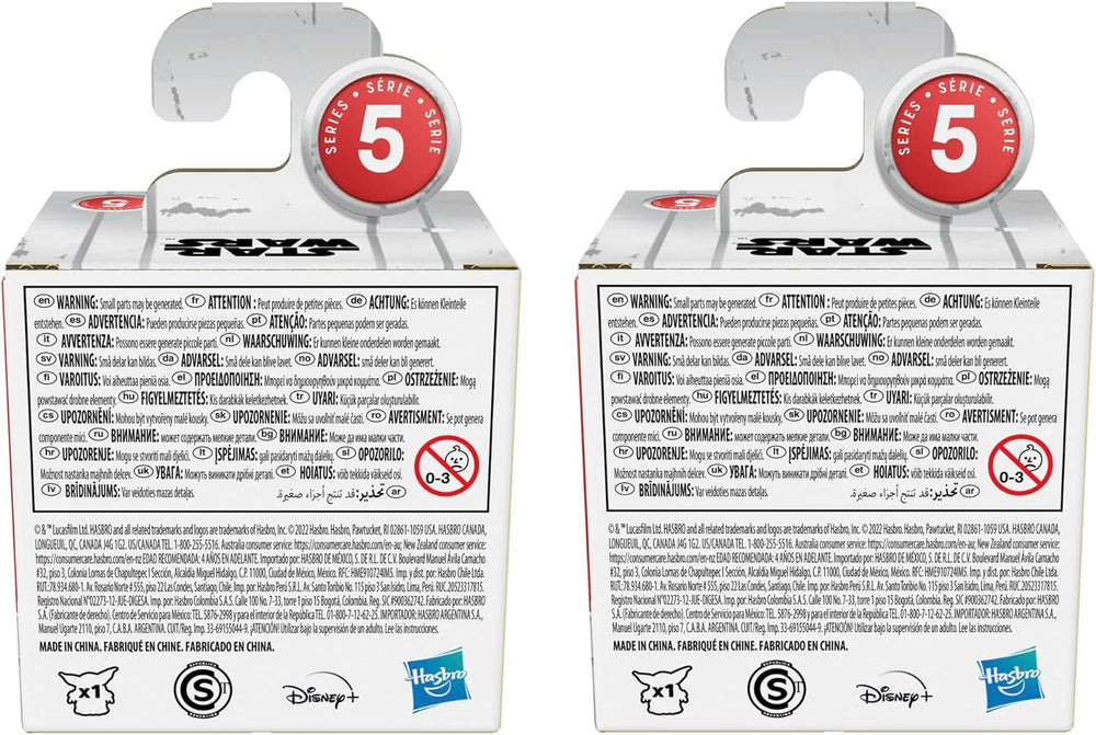 Star Wars Hasbro the Bounty Collection Série 5, Pack de 2 figurines Grogu, Jeu de casque, Jeu de coucou, Jouet à partir de 4 ans, 5,5 cm, Multi, F5941 Figurines d'action Naty Shop