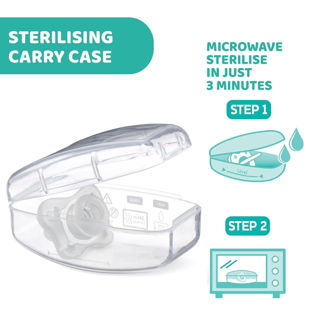 PHYSIOFORMA MINI PURGE SUSPENSION SOUPLE, BRILLANTE, 2-6M, 100% SILICONE, 2 PCS.