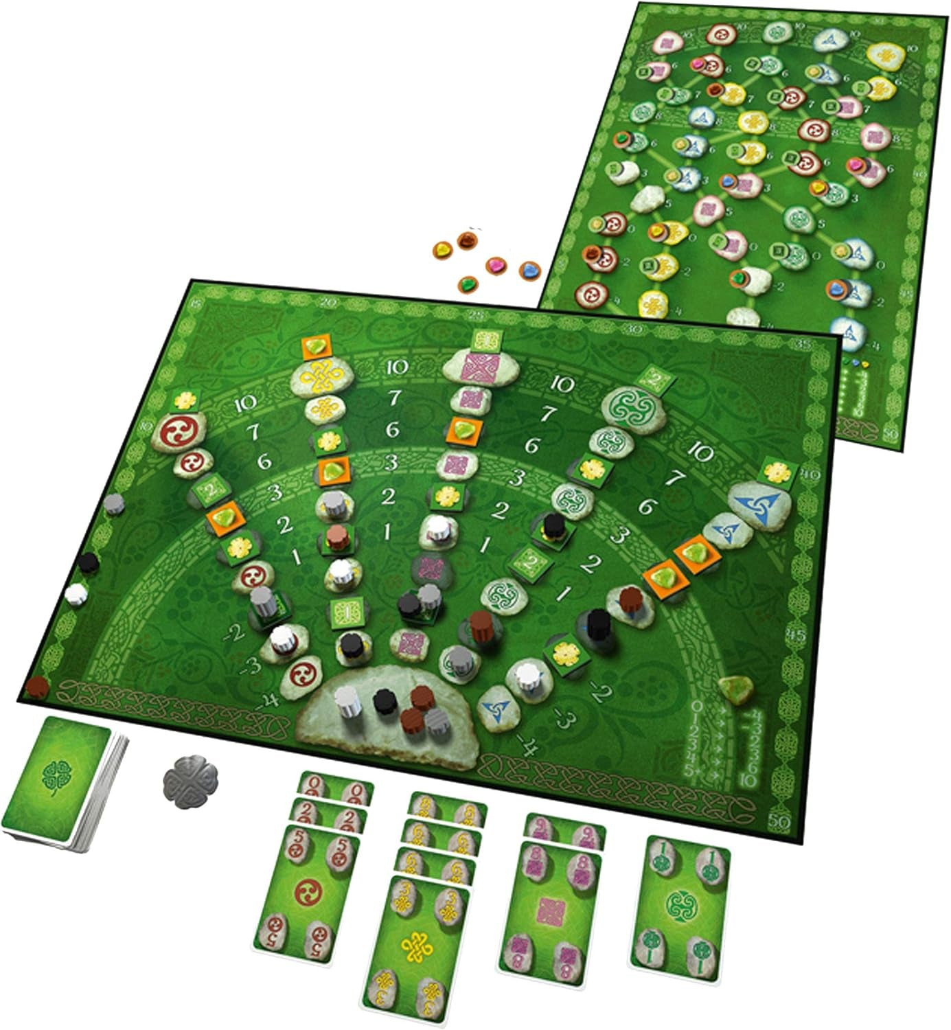 KOSMOS 691783 Jeu Keltis comprenant l'extension Keltis, jeu de société classique, jeu familial pour 2 à 4 joueurs à partir de 10 ans, jeu de fête pour enfants et adultes, jeu de l'année 2008