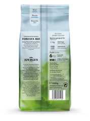 Café Joerges Foresta 1000g grains entiers torréfiés | Mélange Arabica de qualité | Pour porte-filtre et machines à café entièrement automatiques | Espresso