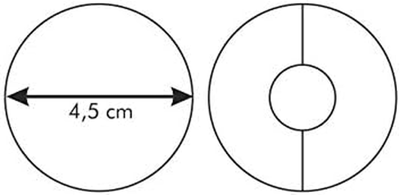 Boîte à biscuits ronde Tescoma Delicia, 4,5 cm, argent/noir