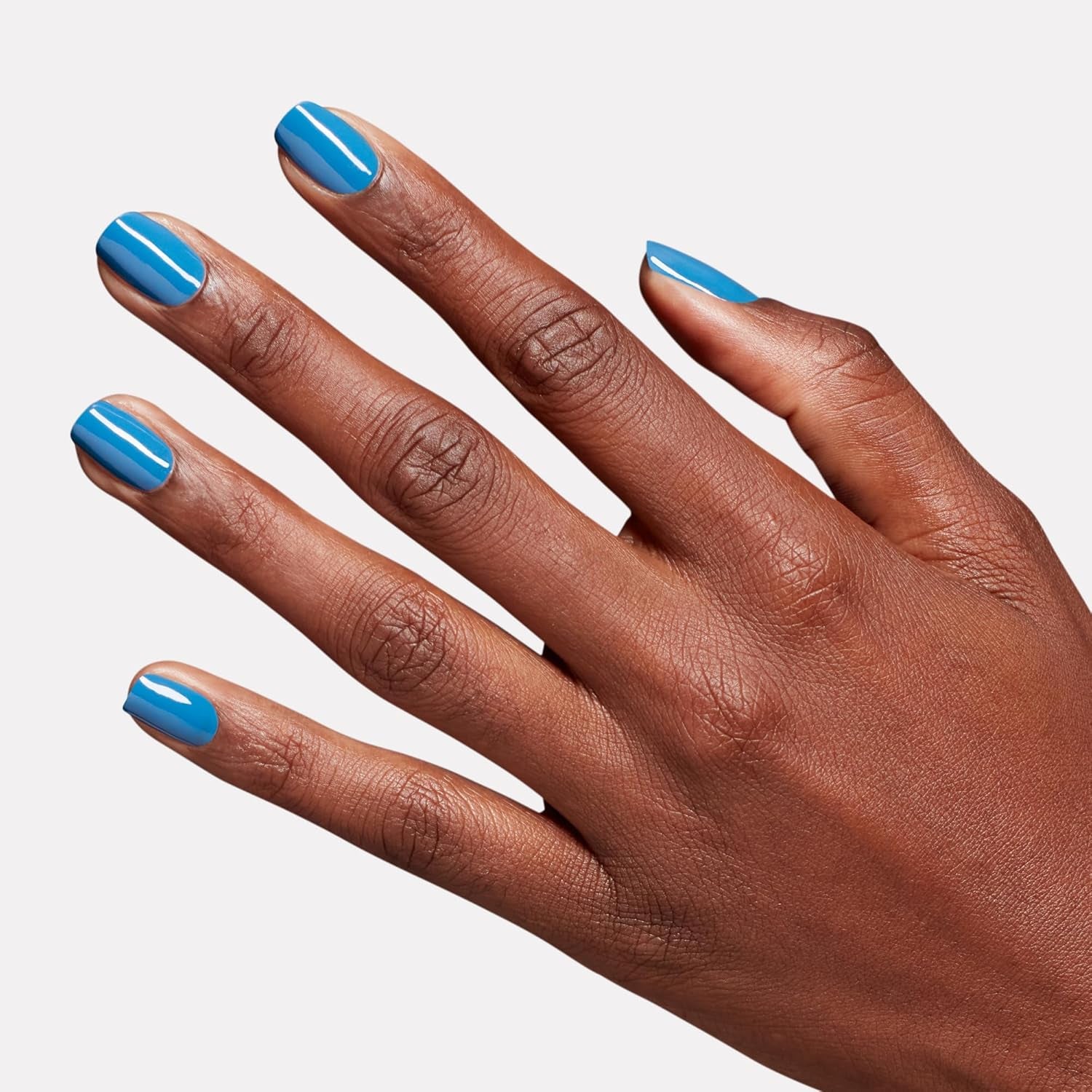 OPI Nature Strong Fresh as a Blue Daisy - Vernis à ongles bleu - Brillance intense et tenue 7 jours | Couleur longue durée pour vos ongles | 15 ml