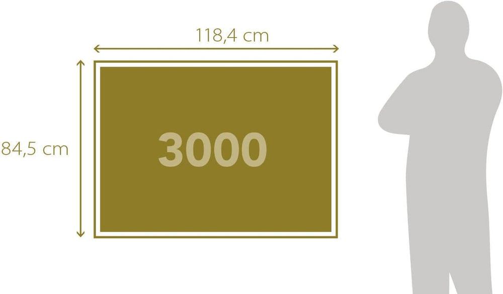 Clementoni 33550 Paris onirique - Puzzle 3000 pièces à partir de 9 ans, Puzzle coloré pour adultes aux couleurs vives, Jeu d'adresse pour toute la famille, Jolie idée cadeau Puzzle Naty Shop