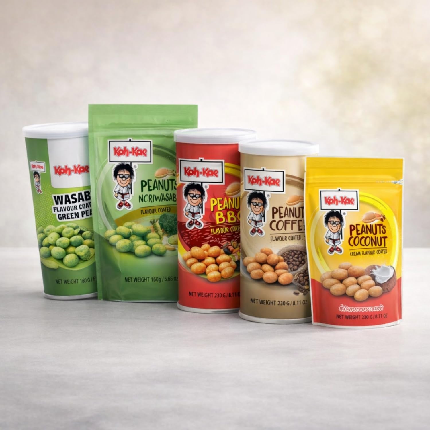 KOH-KAE - Petits pois au wasabi - (1 x 180g)