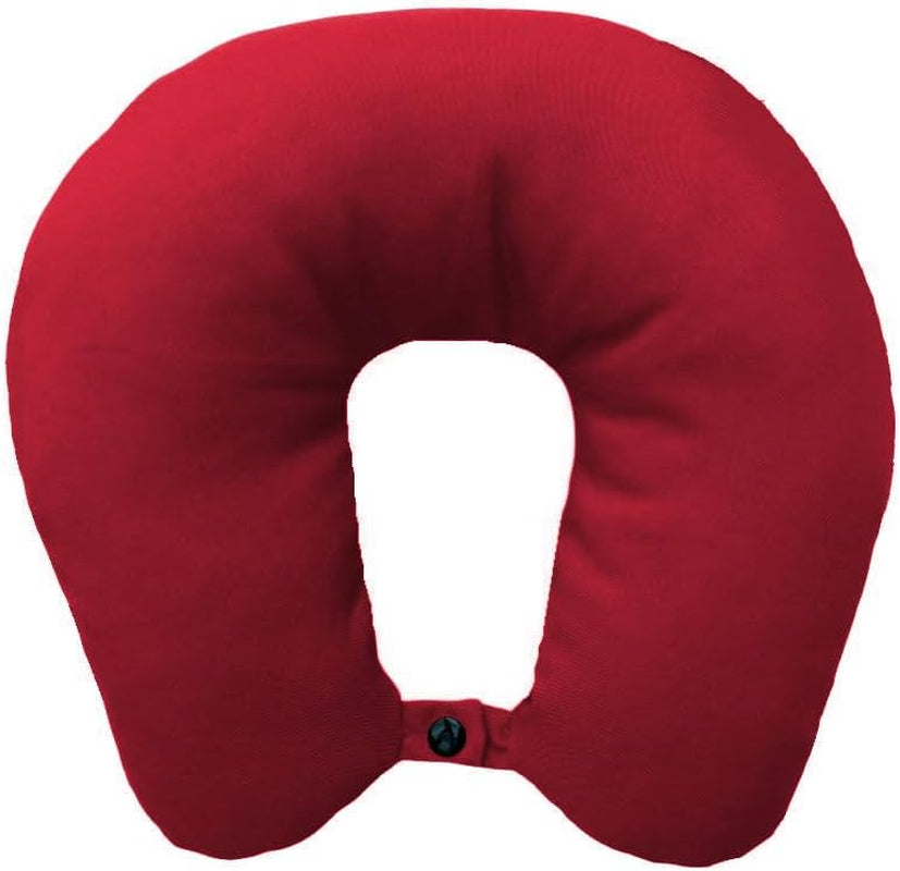 Pernă de gât Lemos Home cu umplutură din microfibră, pernă de susținere a gâtului, pernă de călătorie confortabilă pentru avion, mașină, birou, ideală pentru camping, vacanțe și gadgeturi de călătorie (verde mentă)