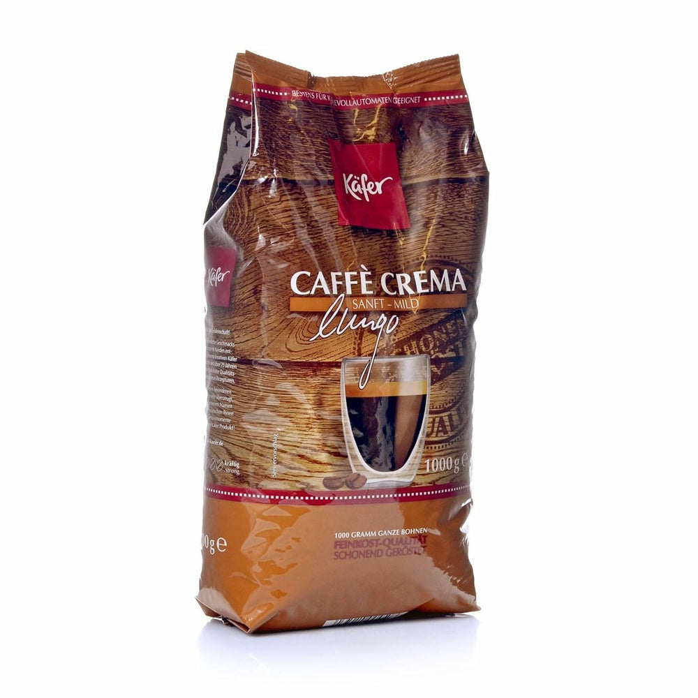 Caffé Crema Sanft - Doux 8 x 1 kg de grains entiers