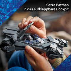 LEGO DC Batman Batman contre. Superman : Batmobile - Véhicule de jeu Superhelden - Jeux créatifs avec figurines pour enfants à partir de 9 ans - Jeu de bricolage pour jeux - Jeux pour jeunes et filles - 76331