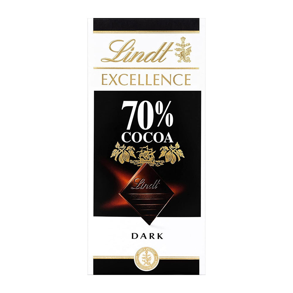 Chocolat Lindt | Barre EXCELLENCE 85% Cacao | 100g | Chocolat Extra Noir | Barre de chocolat végétalienne
