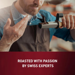 Schwiizer Schüümli Crema Mild, grains de café 100% Arabica fins, harmonieux et doux, idéal pour machines à expresso automatiques, force 2/5, torréfaction légère, Rainforest Alliance, 1kg