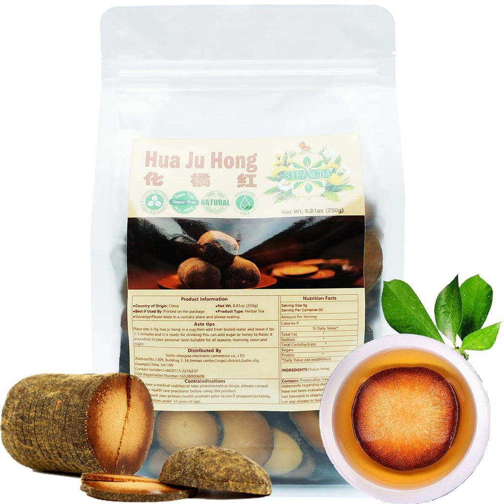 Ceai mixt cu coacăze negre, dud și trandafiri 黑枸杞桑葚玫瑰茶 8,8 oz (250 g, 5 g x 50 p) Ceai natural din plante chinezești