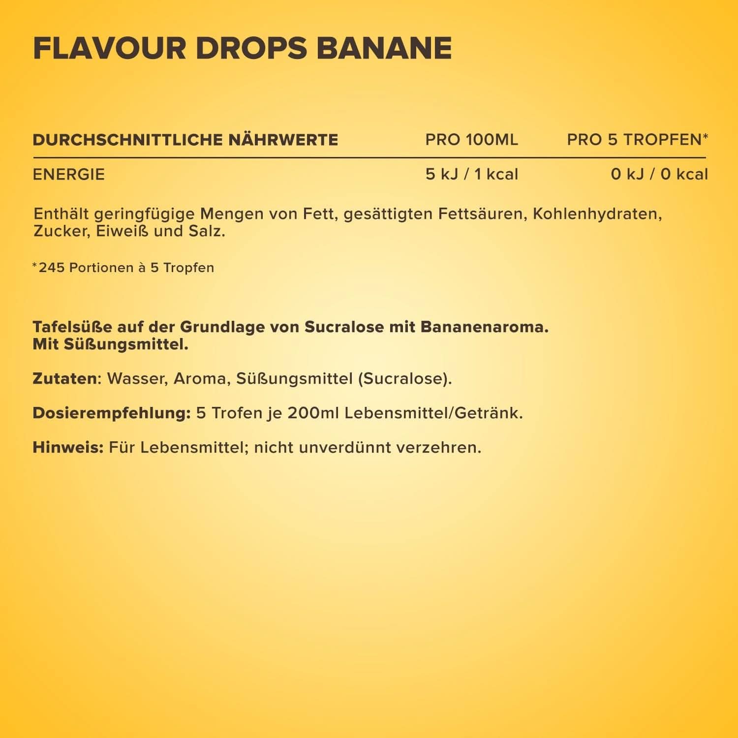 Gouttes aromatisées Ironmaxx - Sans calories et sans sucre, 50 ml Arômes Naty Shop