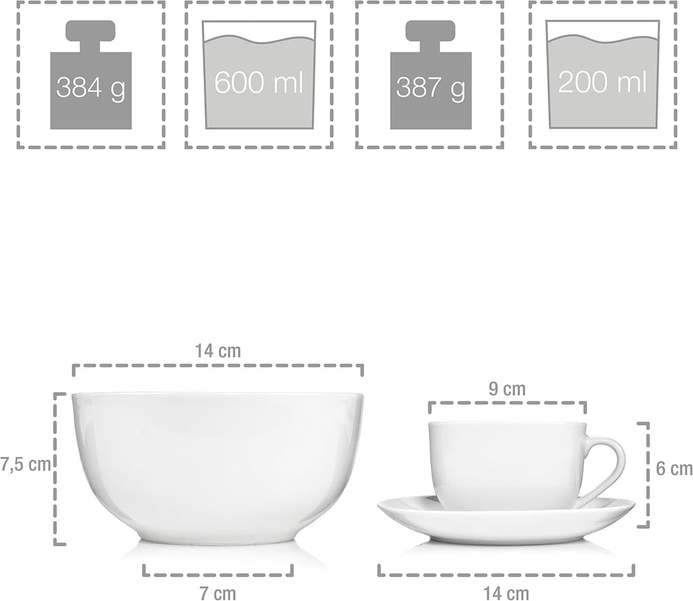 Service de table SÄNGER New Port, 36 pièces, pour 6 personnes | LA COLLECTION PREMIUM