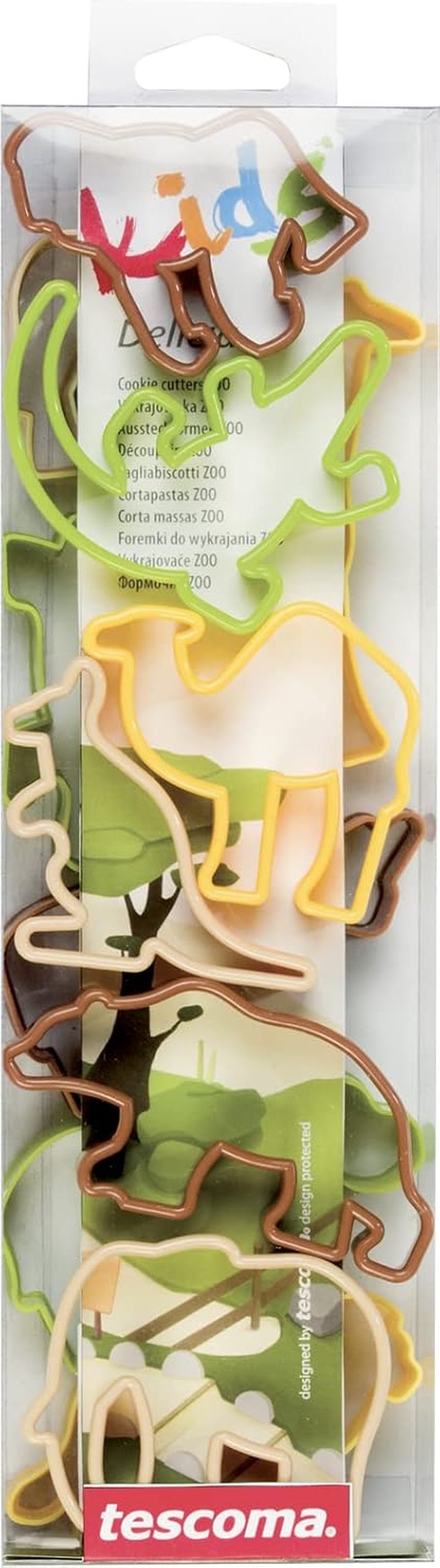 Ensemble d'emporte-pièces Tescoma Delícia Kids Zoo, 12 pièces