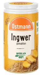 Ostmann Gewürze - Ingwer gemahlen | Nachfüllbare & recyclable Verpackung | 30 g dans Der Streudose