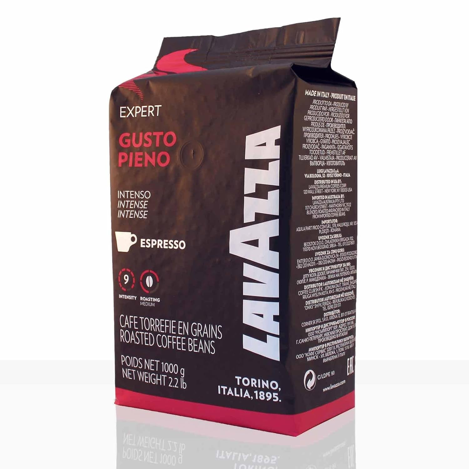 Lavazza - Haricots Expert Gusto Pieno -1kg