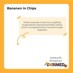 Chips de banane 1 kg | Tranches croustillantes de chips de banane aux fruits secs | collation saine au goût délicieux | Produits déshydratés Naty Shop