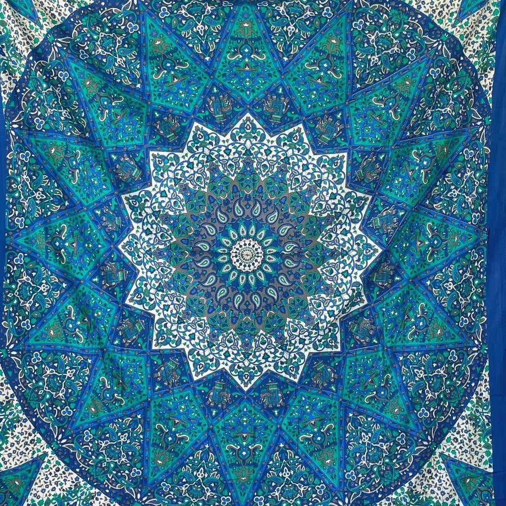 Tapis Momomus grande couverture pique-nique plage fine répulsive Maison - Accessoires et Décorations Naty Shop Bleu 230L X 210B Cm