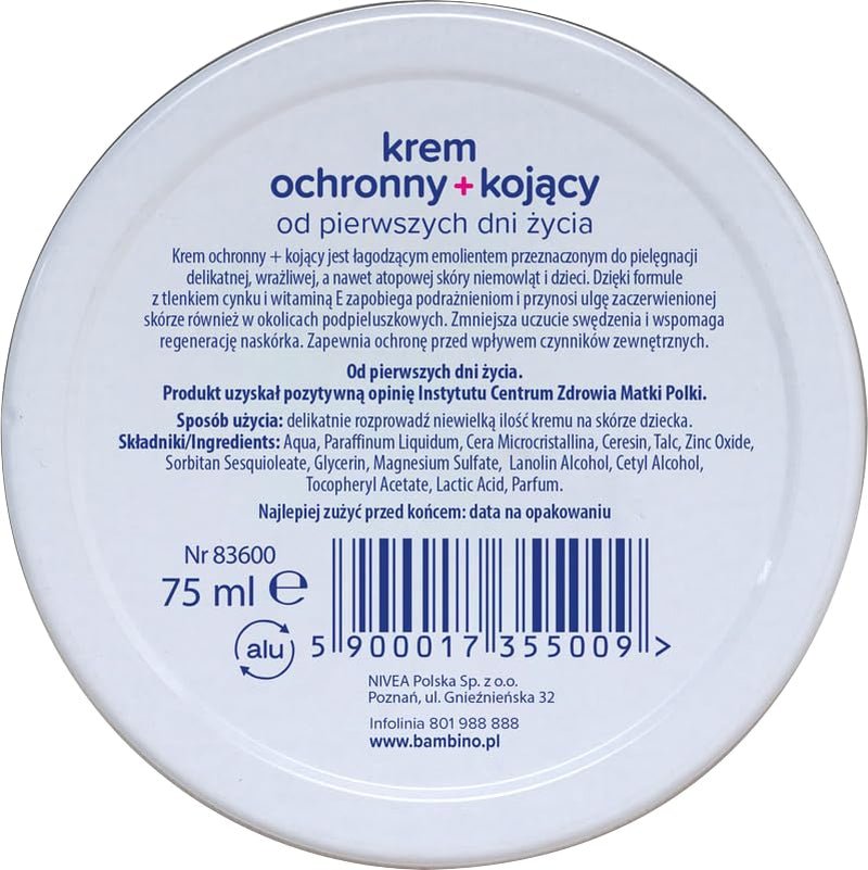 Crème protectrice + bottes 75 ml Enfant - Bains et Soin Naty Shop