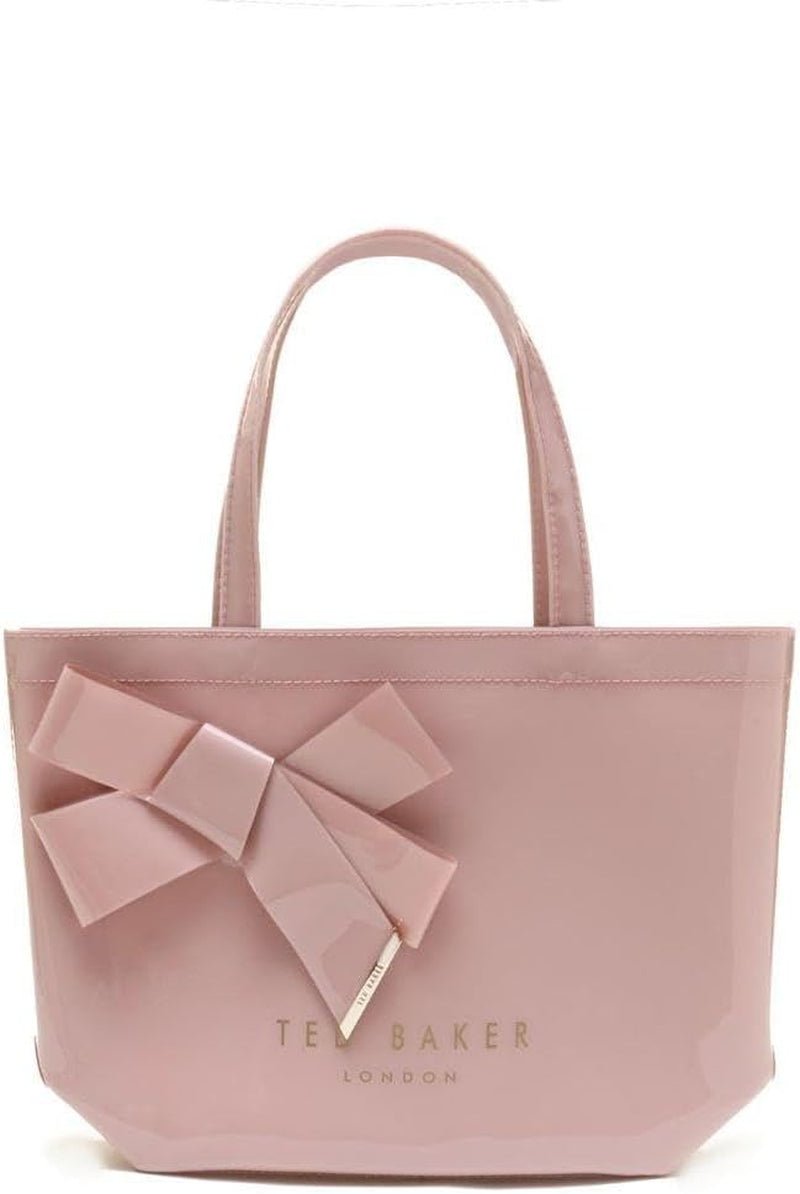 Ted Baker Nikicon Sacs à main en vinyle avec nœud pour femme Naty Shop Rose