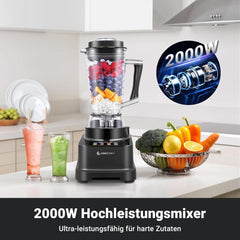 Blender AMZCHEF, 8 menus intelligents et 10 vitesses, écran tactile LCD Cuisine Naty Shop